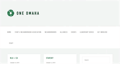Desktop Screenshot of oneomaha.org