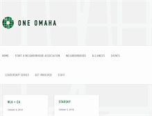 Tablet Screenshot of oneomaha.org